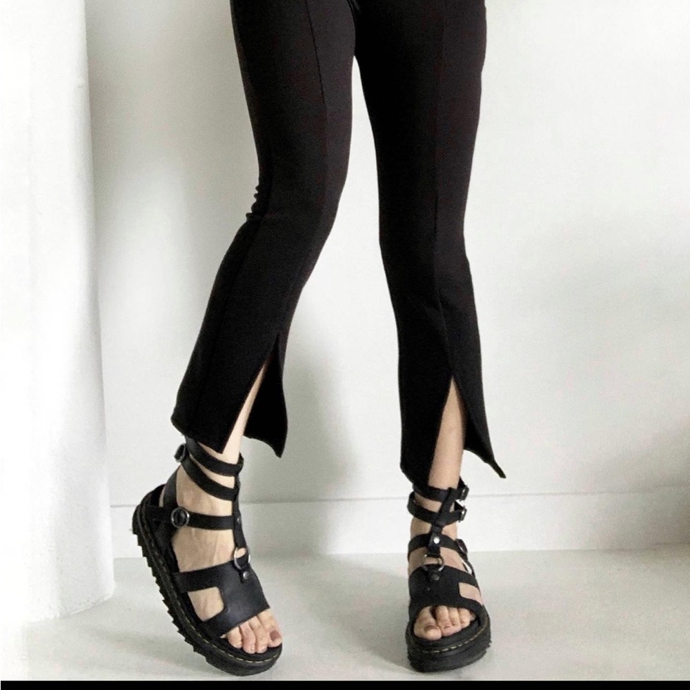 NOCTEX Elise Spilt Flare pants